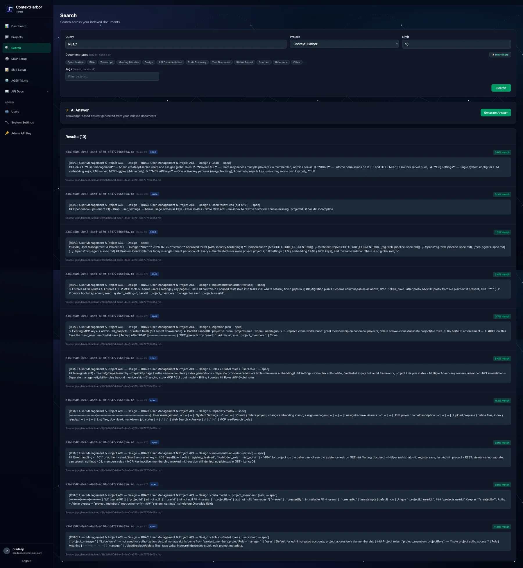 ContextHarbor screenshot 3